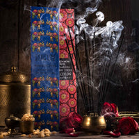 CEYLON ELEPHANT FRANKINCENSE KAFFIR LIME - Aromaveda Incense Sticks