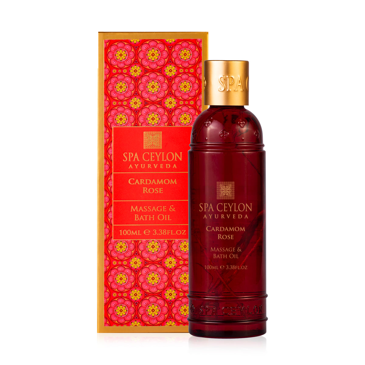 CARDAMOM ROSE - Massage & Bath Oil 100ml