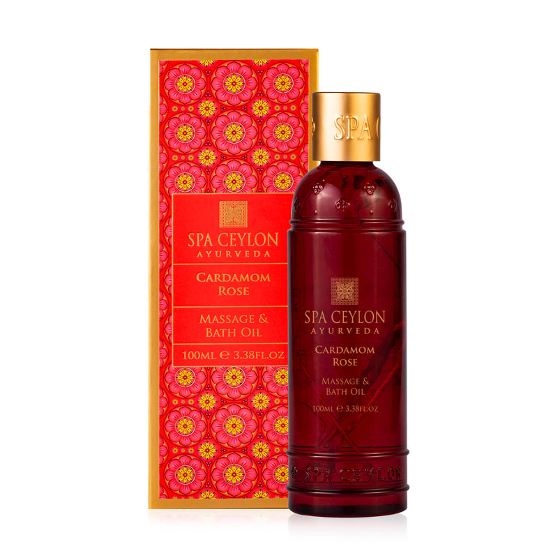 CARDAMOM ROSE - Massage & Bath Oil 100ml