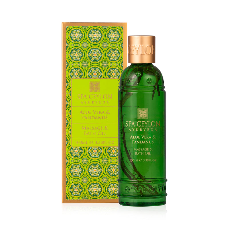 ALOE VERA & PANDANUS - Massage & Bath Oil 100ml