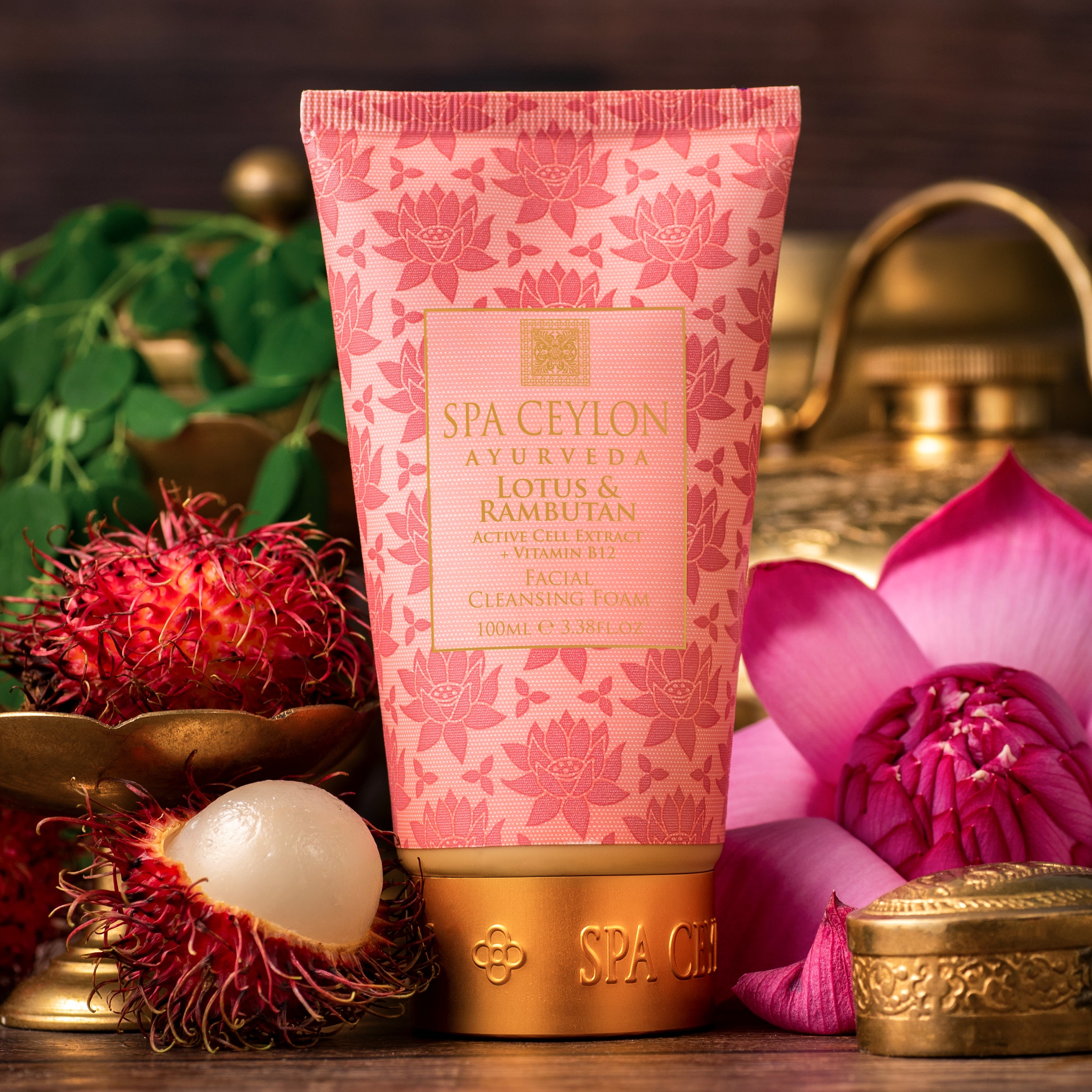 LOTUS AND RAMBUTAN (For Sensitive Skin) – Spa Ceylon Mauritius