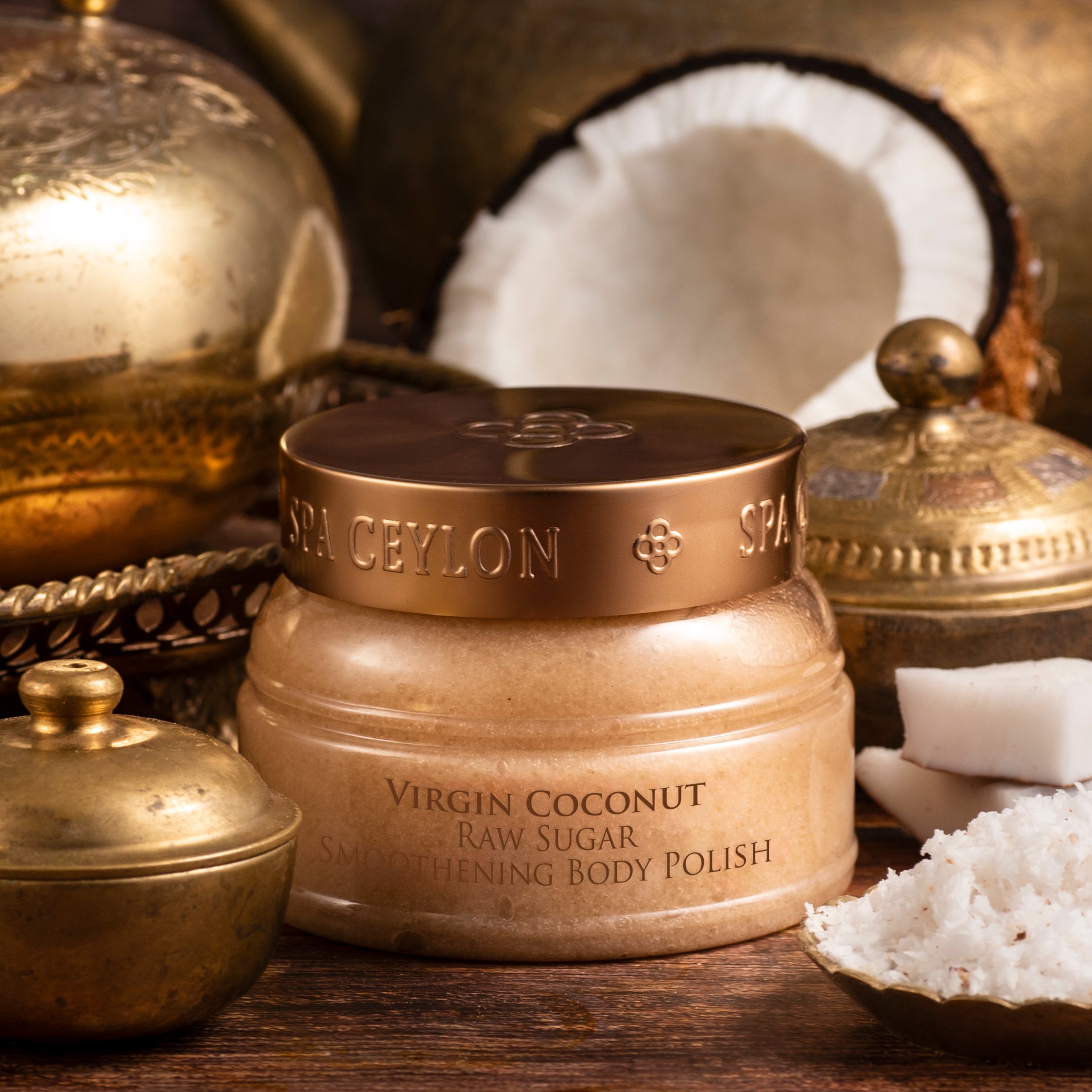 VIRGIN COCONUT - Raw Sugar Smoothening Body Polish 200gr