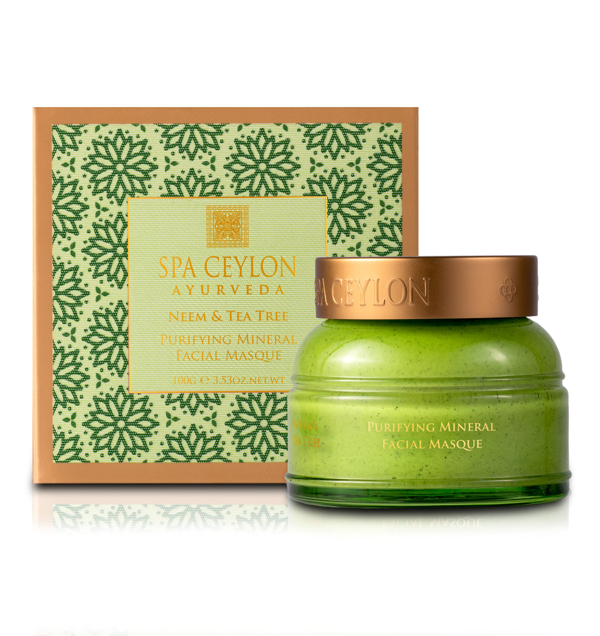 NEEM & TEA TREE - Purifying Mineral Facial Masque  100gr