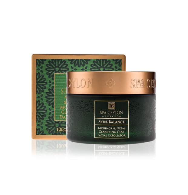 SKIN-BALANCE - Moringa & Neem - Clarifying Clay Facial Exfoliator 100gr