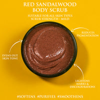 RED SANDALWOOD - Body Scrub 225gr