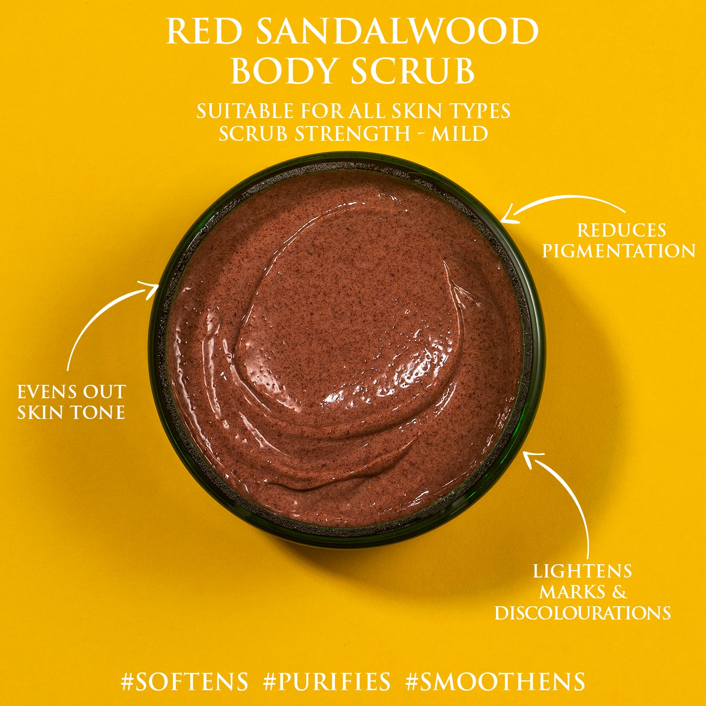 RED SANDALWOOD - Body Scrub 225gr