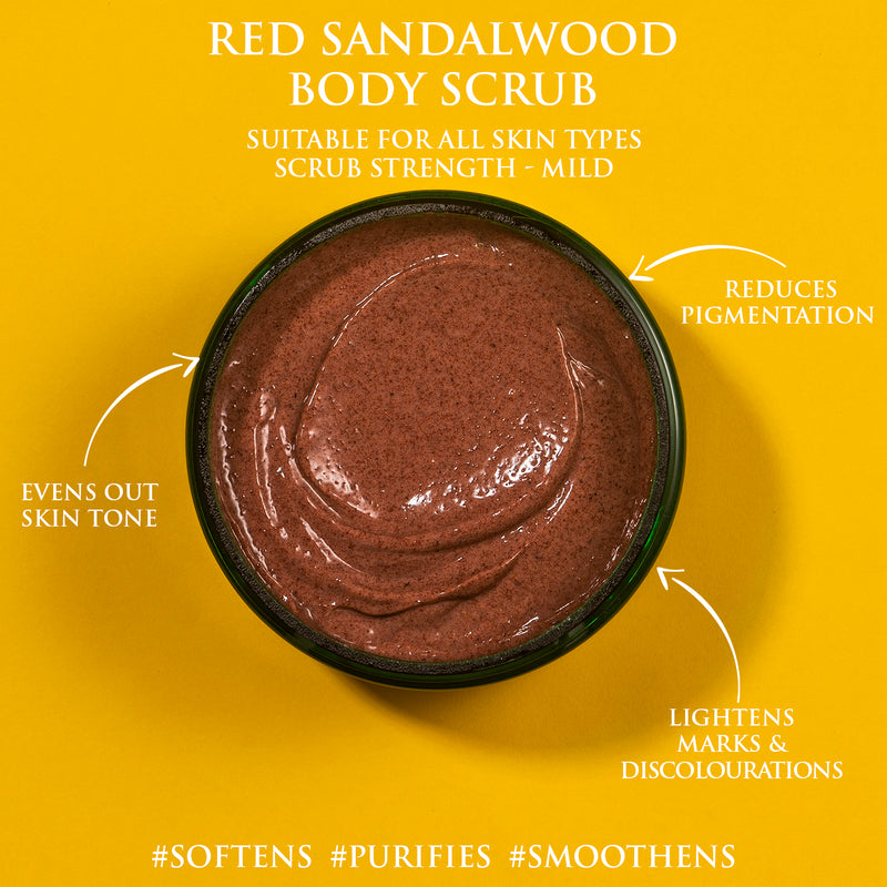 RED SANDALWOOD - Body Scrub 225gr