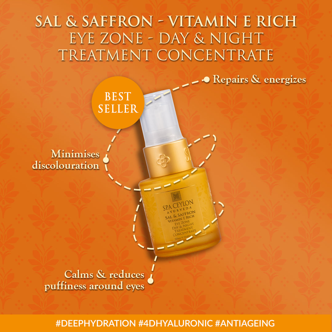 SAL & SAFFRON - VITAMIN E RICH - Eye Zone - Day & Night Treatment Concentrate 20ml