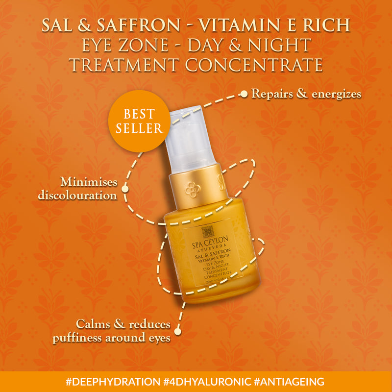 SAL & SAFFRON - VITAMIN E RICH - Eye Zone - Day & Night Treatment Concentrate 20ml