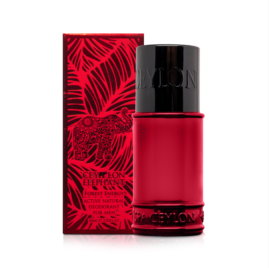 FOREST ENERGY - Ceylon Elephant - Active Natural Deodorant for Men 60ml