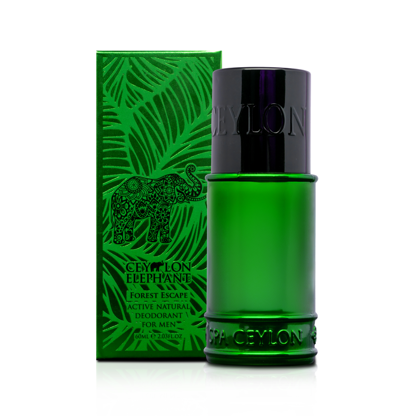 FOREST ESCAPE - Ceylon Elephant - Active Natural Deodorant for men 60ml