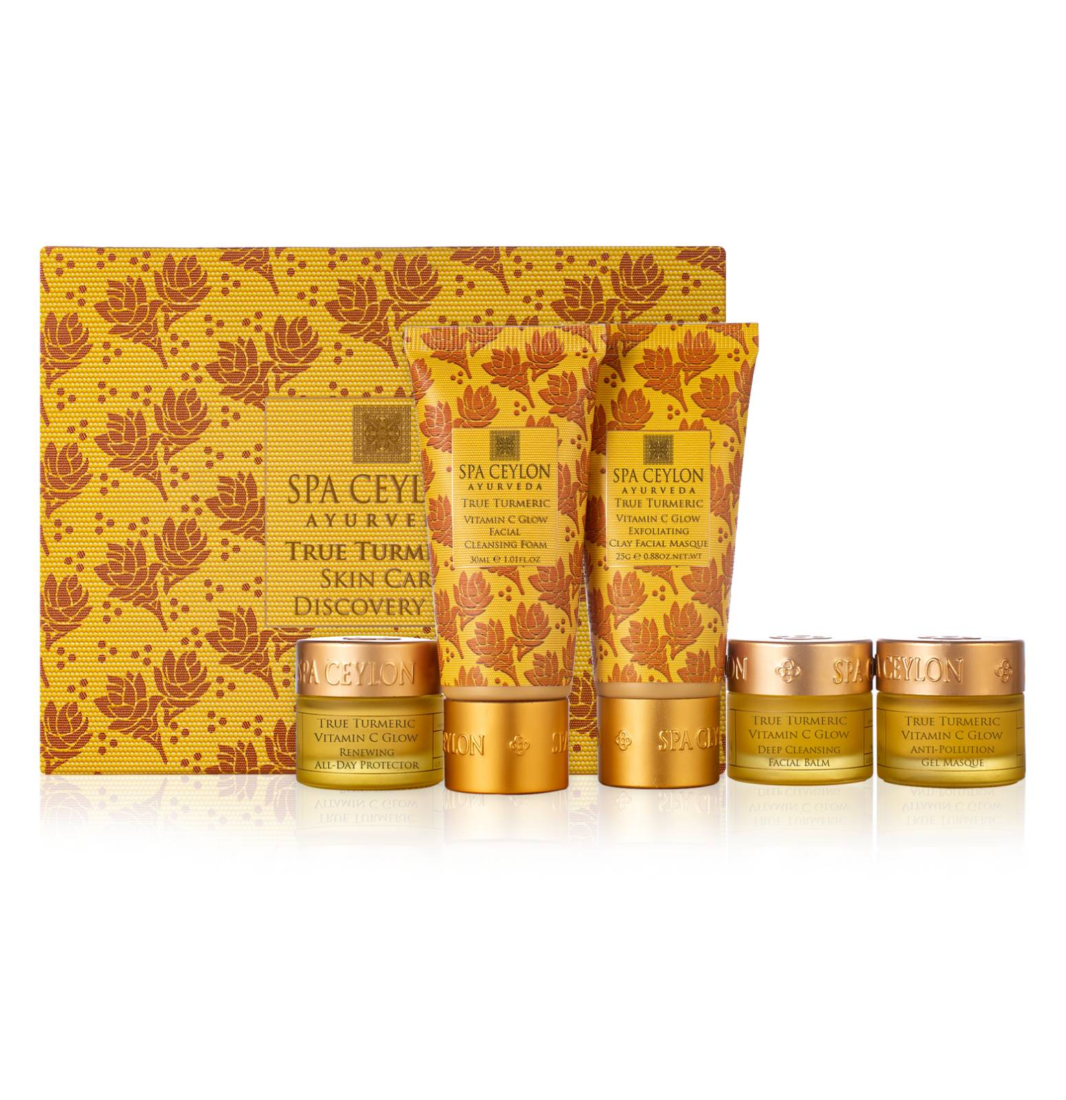 TRUE TURMERIC Skin Care Discovery Set Spa Ceylon Mauritius