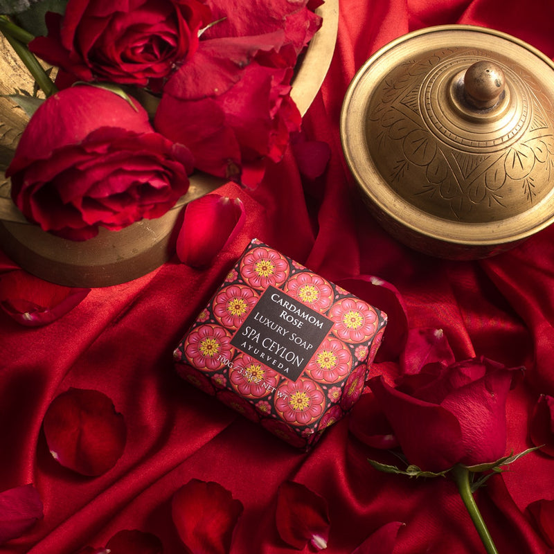 CARDAMOM ROSE - Luxury Soap 100gr