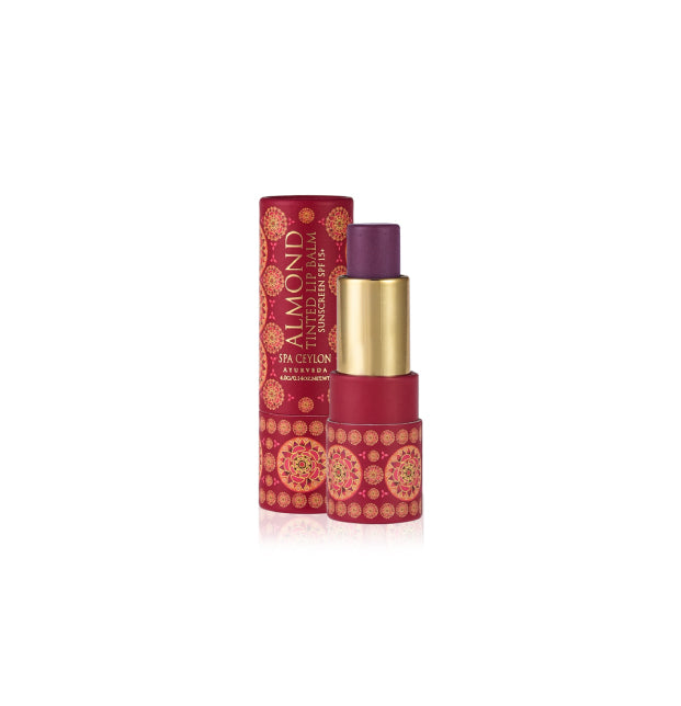 ALMOND TINTED LIP BALM - Damson SPF 15+