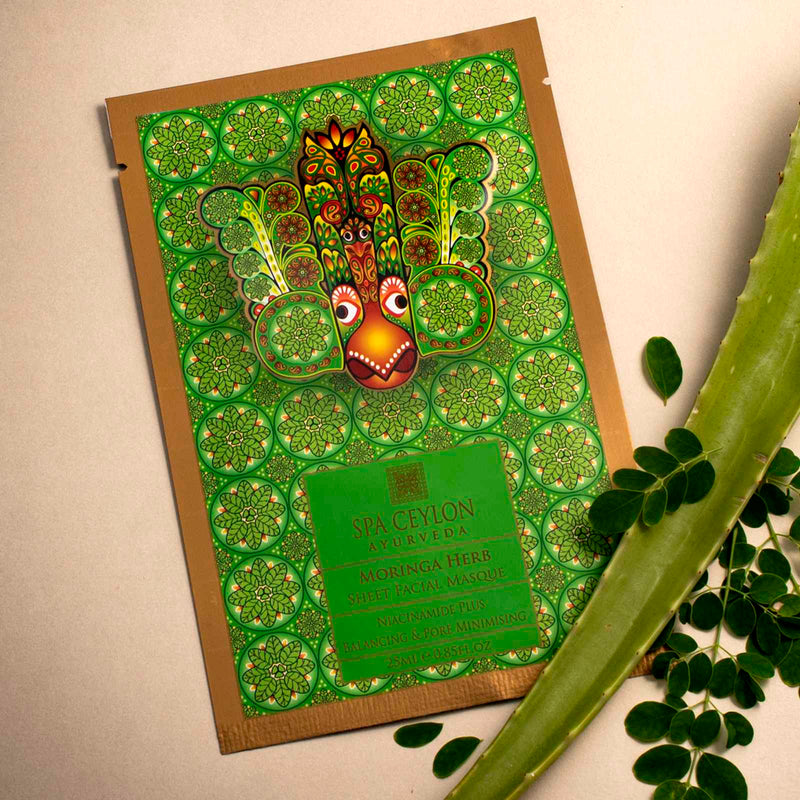 MORINGA HERB - Sheet Facial Masque 25ml