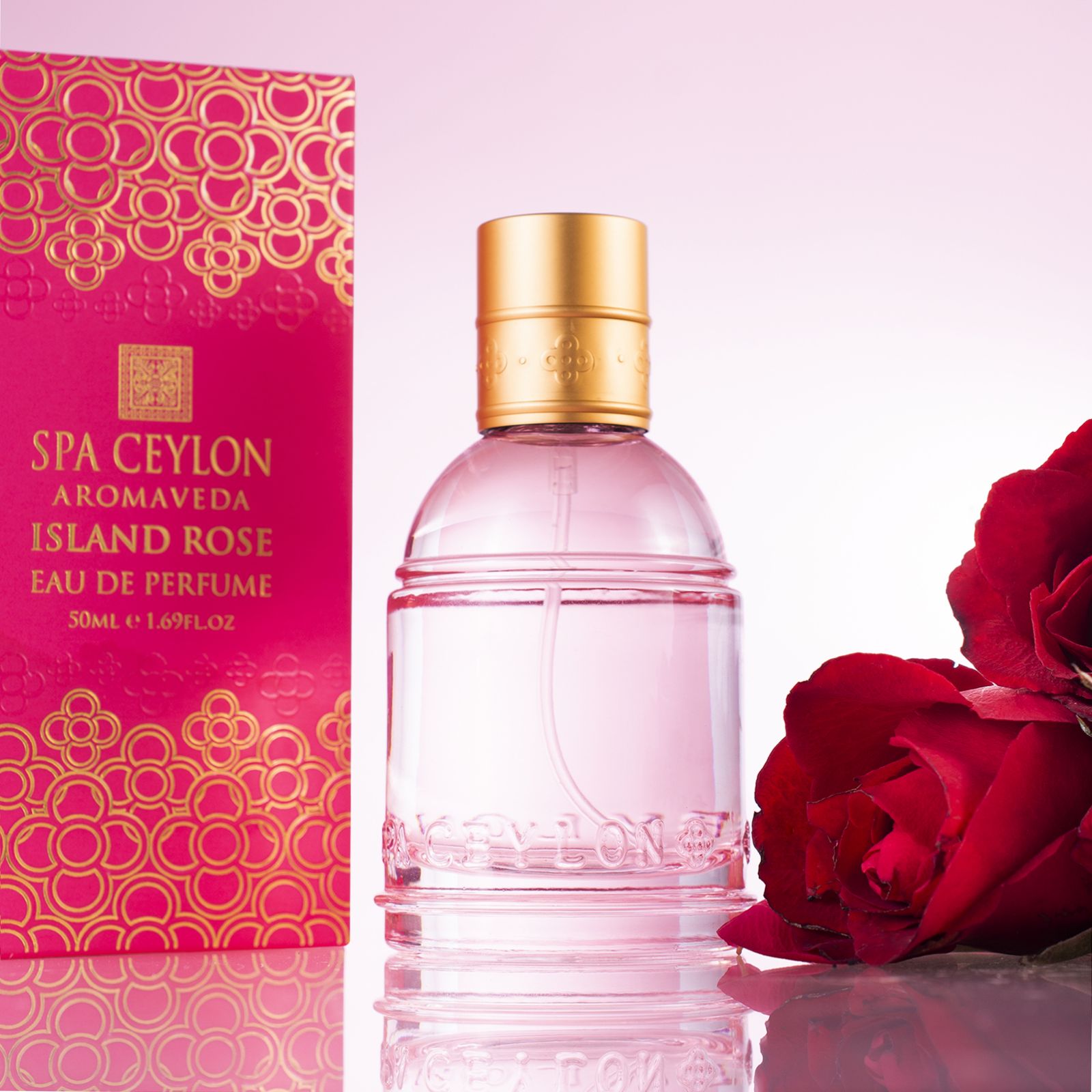 ISLAND ROSE - Eau de Parfum 50ml – Spa Ceylon Mauritius